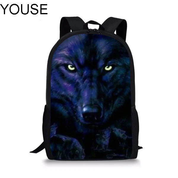 YOUSECool Printing Animal Wolf School Backpack Classic Toddler Kids Bagpack 3D High School Children Travel Rucksack
YOUSECool Printing Animal Wolf School Backpack Classic Toddler Kids Bagpack 3D High School Children Travel Rucksack