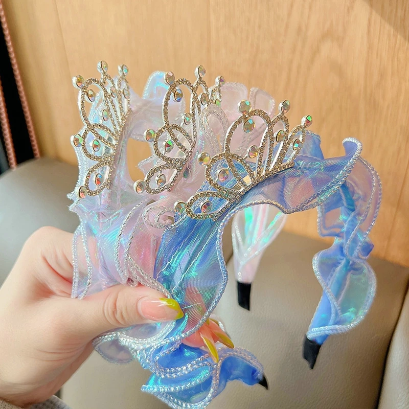 2022 Rhinestone Crown Girls Headband Seersucker Children'S Birthday Headdress Princess Hairpin Baby Hair Accessories Ornament
2022 Rhinestone Crown Girls Headband Seersucker Children'S Birthday Headdress Princess Hairpin Baby Hair Accessories Ornament