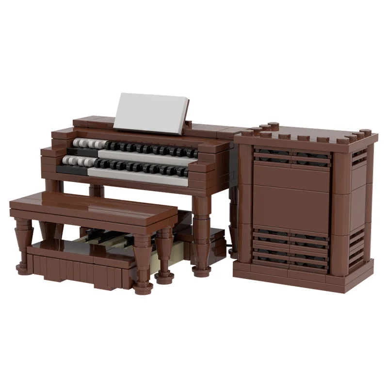MOC-29914 Hammond Organ Building Block kit Mini Piano Musical Instrument Bricks Model DIY Kid Puzzle Toy Birthday Gift
MOC-29914 Hammond Organ Building Block kit Mini Piano Musical Instrument Bricks Model DIY Kid Puzzle Toy Birthday Gift