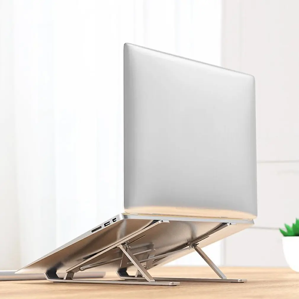 Laptop Stand For Desk Aluminium Alloy Notebook Stand Laptop Computer Accessories Foldable Support Notebook Monitor Holder
Laptop Stand For Desk Aluminium Alloy Notebook Stand Laptop Computer Accessories Foldable Support Notebook Monitor Holder