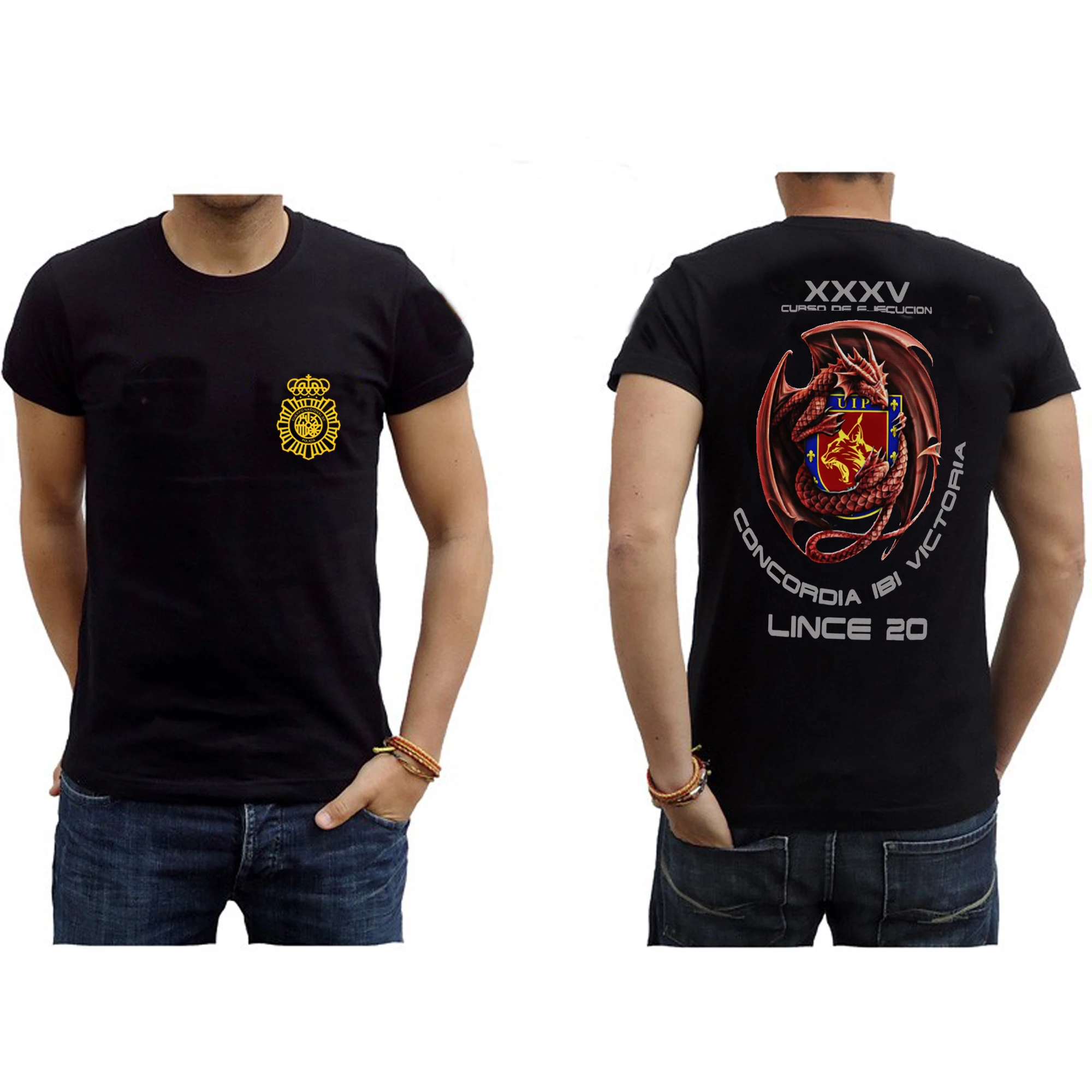 Camiseta Policia Nacional EspañolaXXXV Promoción UIP Lince 20 Arida
Camiseta Policia Nacional EspañolaXXXV Promoción UIP Lince 20 Arida