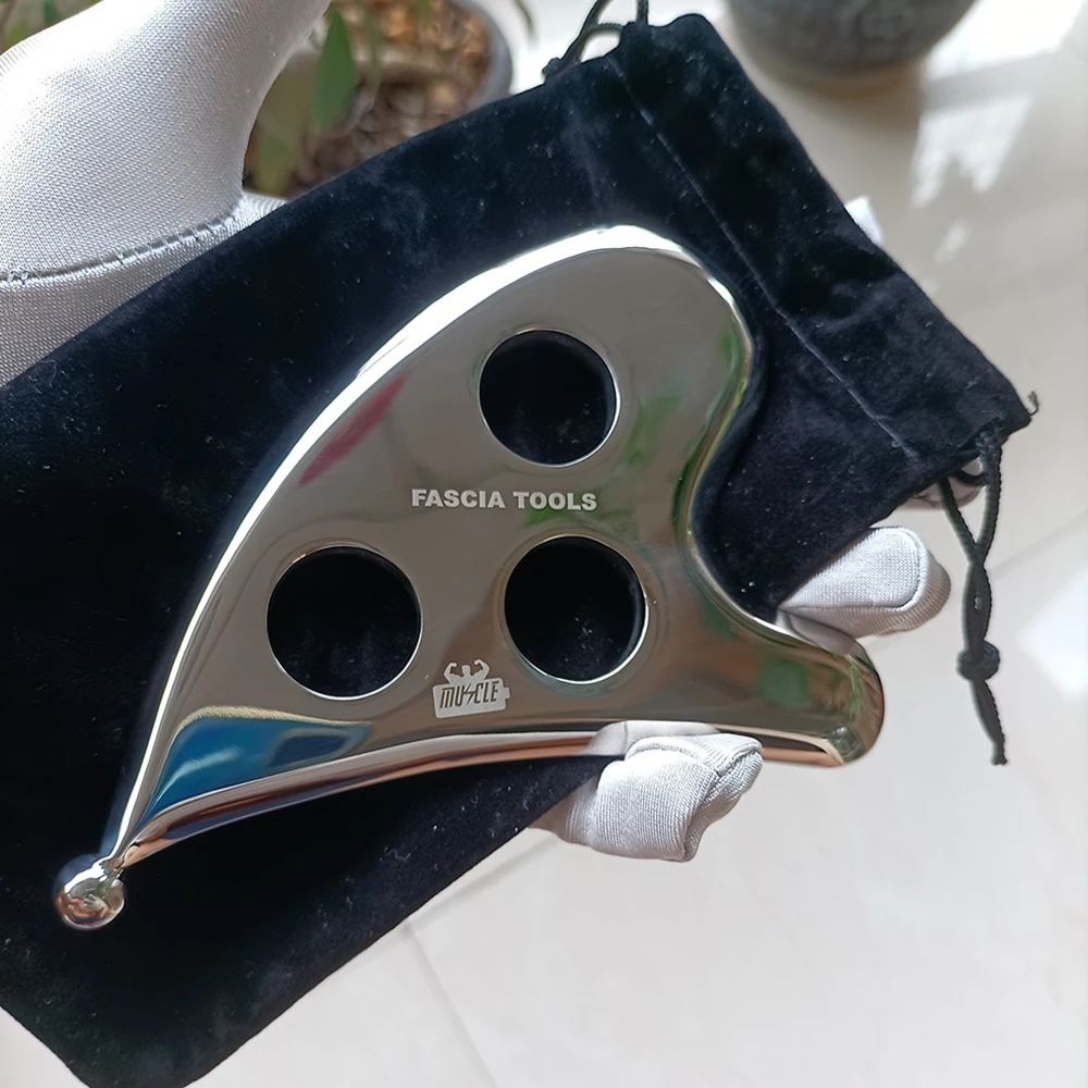 Stainless Steel Fascia Knife Professional Muscle Gua Sha Scraper IASTM Therapy Massage Tool Physiotherapy guasha Massager
Stainless Steel Fascia Knife Professional Muscle Gua Sha Scraper IASTM Therapy Massage Tool Physiotherapy guasha Massager