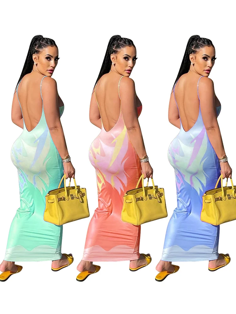 Sunny Y.j. New Arrivals Sexy Summer Fashion Dress Women 2022 Suspenders Temperament Long Bodycon Backless Slip Print Dress
Sunny Y.j. New Arrivals Sexy Summer Fashion Dress Women 2022 Suspenders Temperament Long Bodycon Backless Slip Print Dress