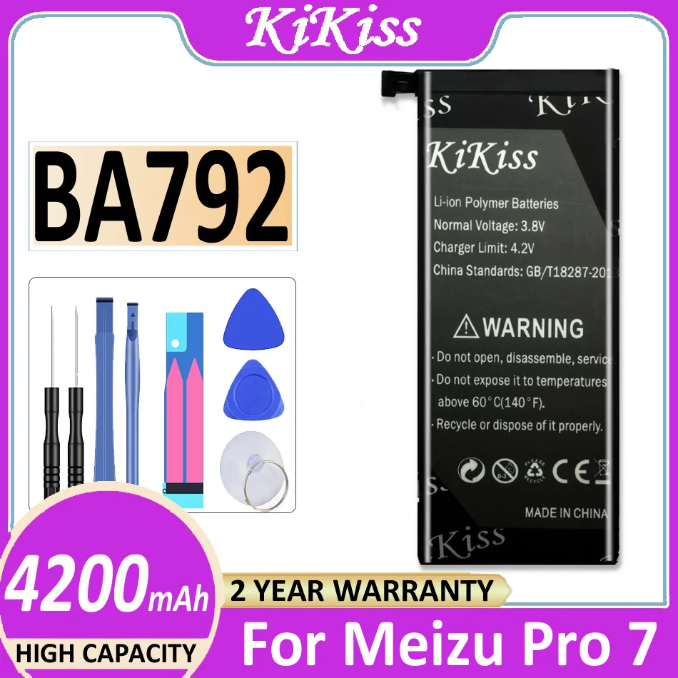 BA792 BA 792 4200mAh Battery For Meizu Pro 7 M792Q M792C BA792 Pro7 Bateria + Tracking Number
BA792 BA 792 4200mAh Battery For Meizu Pro 7 M792Q M792C BA792 Pro7 Bateria + Tracking Number