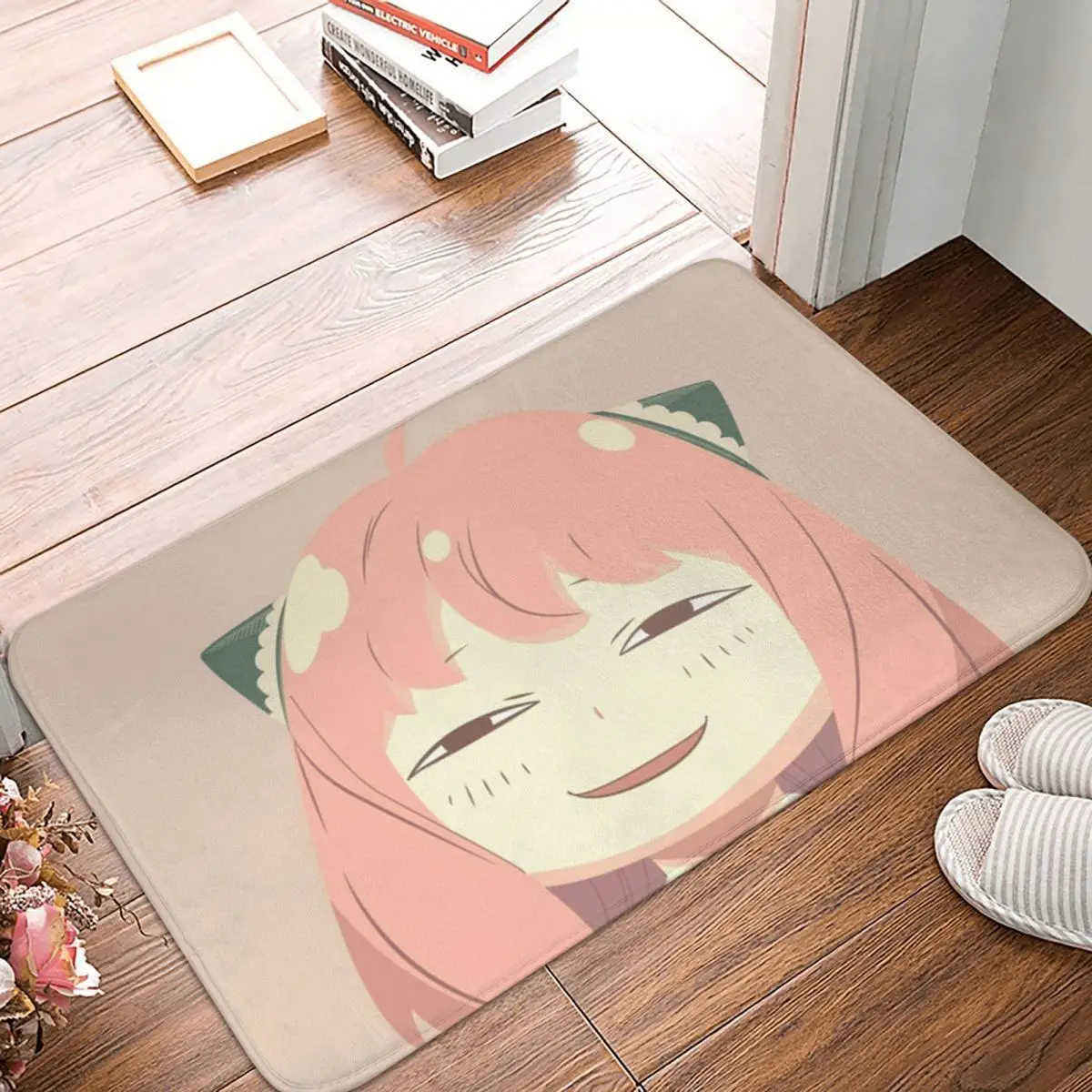 Meme Bedroom Mat Spy X Family Anya Smug Colorful Doormat Kitchen Carpet Entrance Door Rug Home Decoration
Meme Bedroom Mat Spy X Family Anya Smug Colorful Doormat Kitchen Carpet Entrance Door Rug Home Decoration