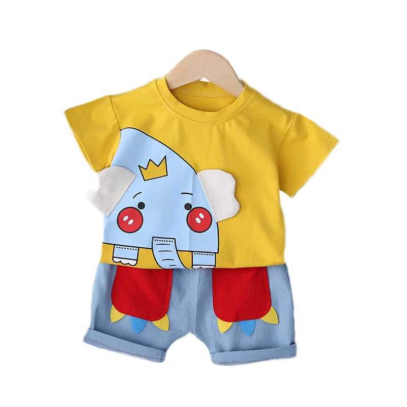 New Summer Baby Clothes Suit Children Boys Girls Cartoon T-Shirt Shorts 2Pcs/Sets Toddler Sports Casual Costume Kids Sportswear
New Summer Baby Clothes Suit Children Boys Girls Cartoon T-Shirt Shorts 2Pcs/Sets Toddler Sports Casual Costume Kids Sportswear