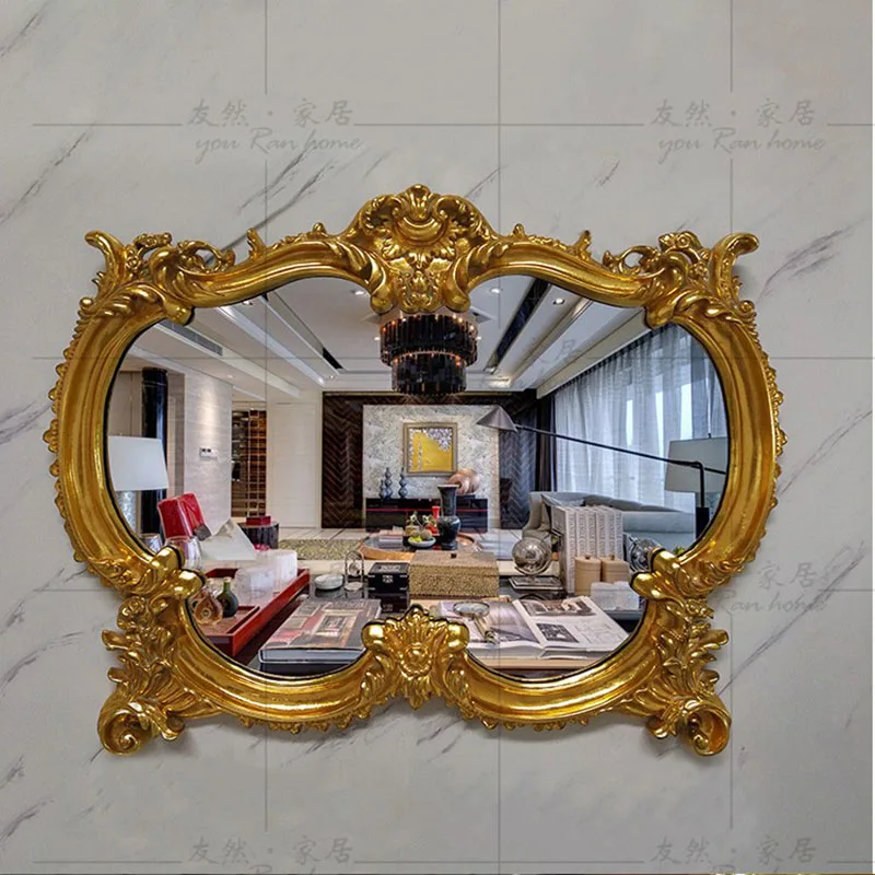 Big Shower Decorative Mirror Makeup Aesthetic Golden Custom Decorative Mirror Bathroom Espejo Decorativo Home Design YX50DM 
Big Shower Decorative Mirror Makeup Aesthetic Golden Custom Decorative Mirror Bathroom Espejo Decorativo Home Design YX50DM