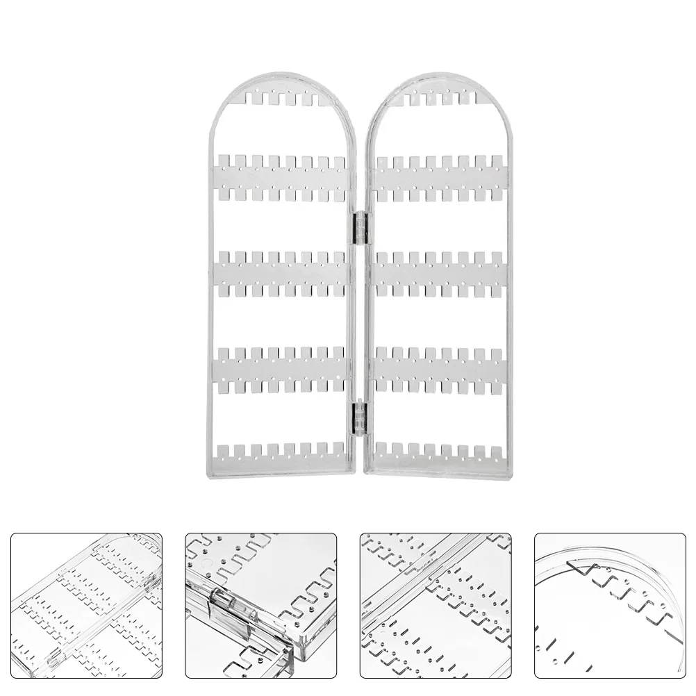 2-Door Jewelry Rack Storage Container Large-capacity Earring Holding Split-screen Holder
2-Door Jewelry Rack Storage Container Large-capacity Earring Holding Split-screen Holder