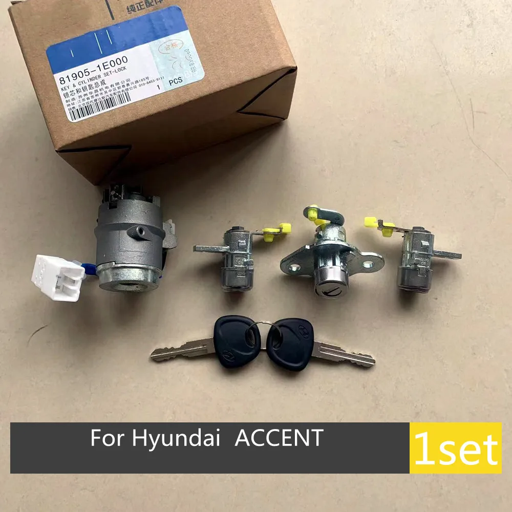 Набор ключей и цилиндров с замком зажигания для HYUNDAI ACCENT 81905-1E000 819051E000
Набор ключей и цилиндров с замком зажигания для HYUNDAI ACCENT 81905-1E000 819051E000