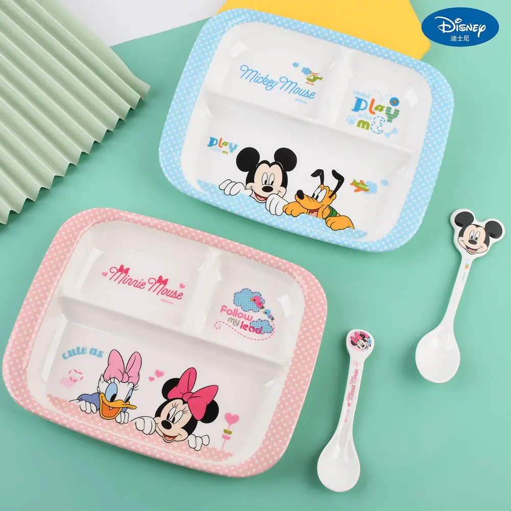 Disney Minnie Cutlery Cartoon Baby Dinner Plate Bowl Grid Plate Anti-fall Anti-scalding Pure Melamine Mickey Plate
Disney Minnie Cutlery Cartoon Baby Dinner Plate Bowl Grid Plate Anti-fall Anti-scalding Pure Melamine Mickey Plate