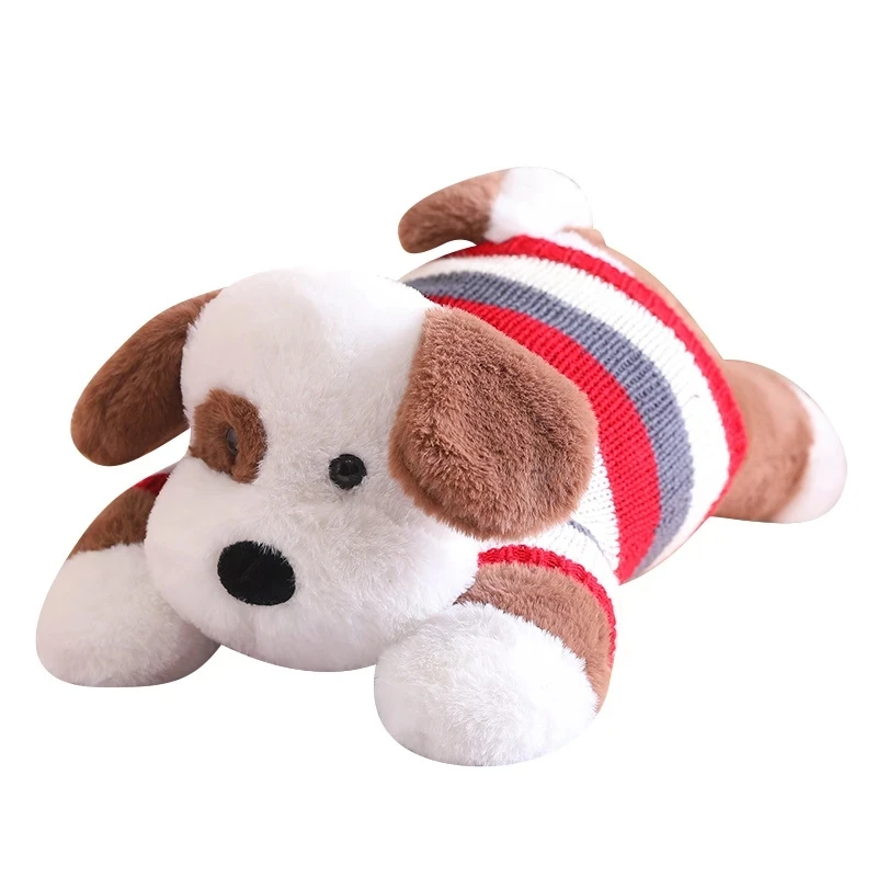 

Милая Лежащая пятнистая собака 50/75 см, плюшевая игрушка, набивное животное, кукла, щенок, игрушки, мультяшная Подушка для сна, мягкая подушка, забавный подарок для ребенка