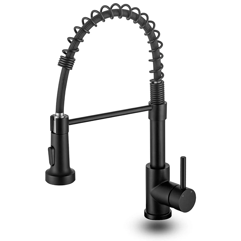 Kitchen Faucet, Faucets With Pull Down Sprayer Commercial Industrial Spring Single Handle Single Hole Kitchen Faucet
Kitchen Faucet, Faucets With Pull Down Sprayer Commercial Industrial Spring Single Handle Single Hole Kitchen Faucet