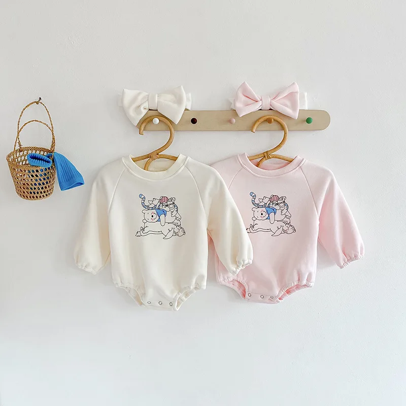 2022 winter baby clothes sets fleece-lined thickened baby girl cartoon long-sleeved Harper baby cotton jumpsuit climbing clothes
2022 winter baby clothes sets fleece-lined thickened baby girl cartoon long-sleeved Harper baby cotton jumpsuit climbing clothes
