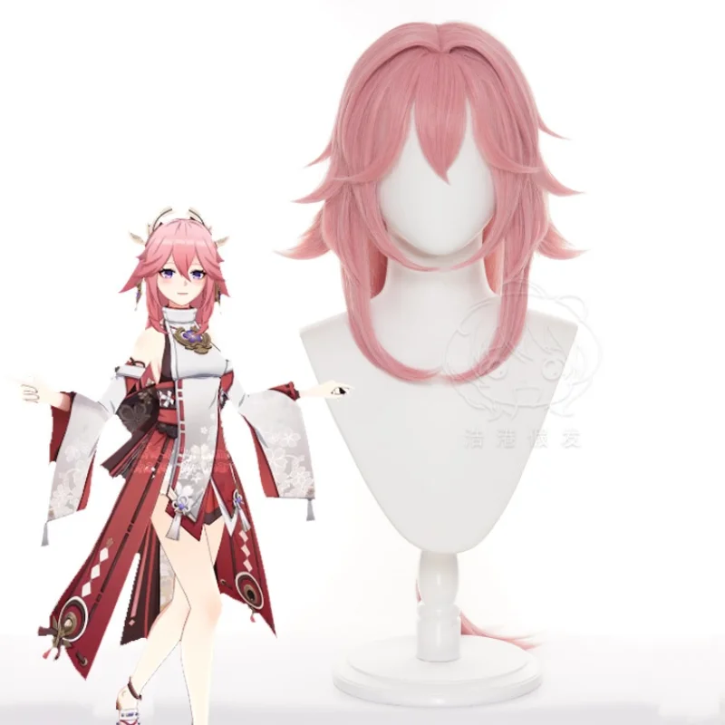 JOY&BEAUTY Yae Miko Wig Genshin Impact Cosplay Project Celestia Long Staight Heat Resistant Synthetic Hair Adult+ Free Wig Cap
JOY&BEAUTY Yae Miko Wig Genshin Impact Cosplay Project Celestia Long Staight Heat Resistant Synthetic Hair Adult+ Free Wig Cap