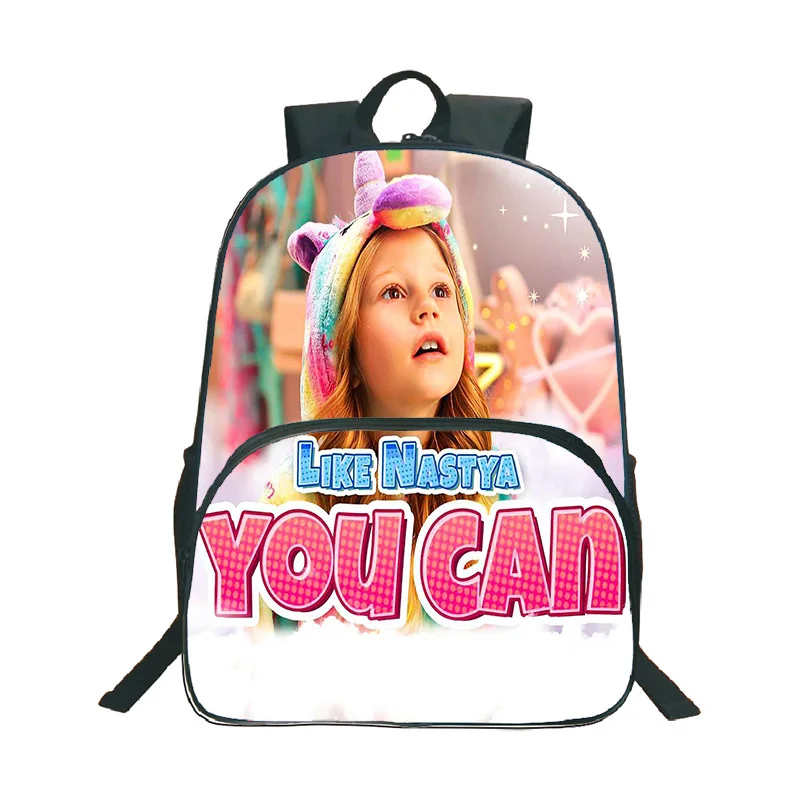 Like Nastya Backpacks Girls Primary School Bag Nursery Toddler Knapsack Kids Wear-resistant Zipper Bag Daily Children's Mochilas
Like Nastya Backpacks Girls Primary School Bag Nursery Toddler Knapsack Kids Wear-resistant Zipper Bag Daily Children's Mochilas