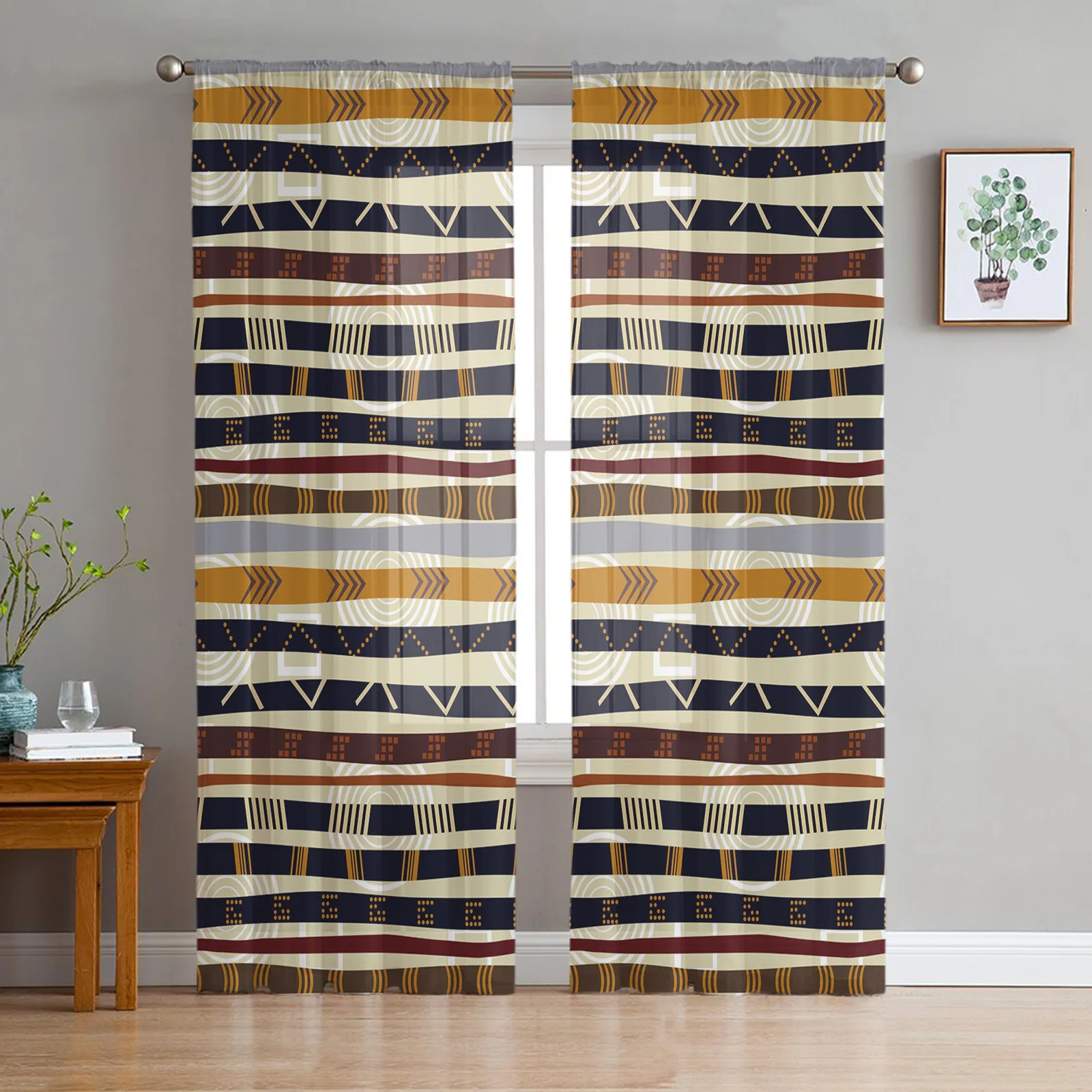 Тюль с узором и текстурой, прозрачные оконные шторы из органзы в африканском стиле для гостиной, спальни, декоративные занавески
Тюль с узором и текстурой, прозрачные оконные шторы из органзы в африканском стиле для гостиной, спальни, декоративные занавески