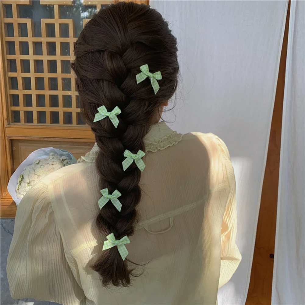New Small Bow Hairpins Cute Cloth Plaid Bowknot headwear hair accessories Girl side bangs clip sweet Hair Clip headdress Jewelry
New Small Bow Hairpins Cute Cloth Plaid Bowknot headwear hair accessories Girl side bangs clip sweet Hair Clip headdress Jewelry