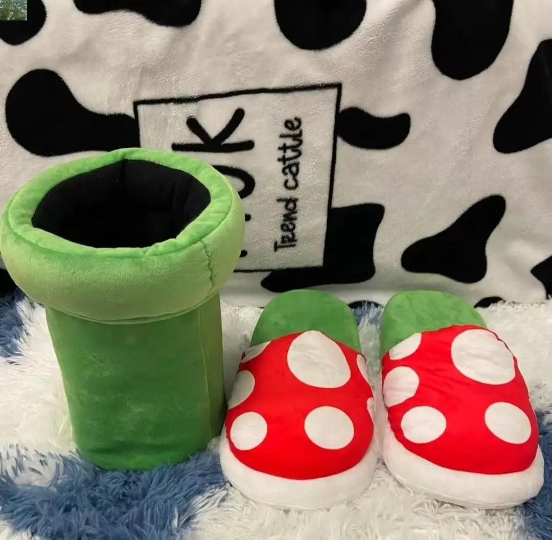 Mushroom Home Slippers Piranha Plant Plush Slippers Multifunctional Piranha Plush Carnival Fancy Funny Flower Cosplay Shoes
Mushroom Home Slippers Piranha Plant Plush Slippers Multifunctional Piranha Plush Carnival Fancy Funny Flower Cosplay Shoes
