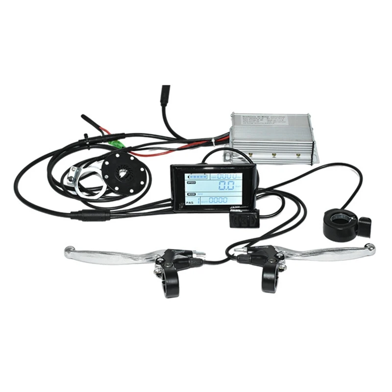 Контроллер электровелосипеда Kits регулятор скорости 48V25A 500 Вт с SW900 метром для аксессуаров для электрических скутеров
Контроллер электровелосипеда Kits регулятор скорости 48V25A 500 Вт с SW900 метром для аксессуаров для электрических скутеров