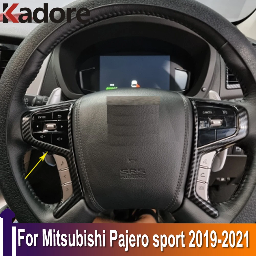 Для Mitsubishi Pajero sport / Montero sport / Shogun sport 2019-2021 чехол для внутреннего автомобильного рулевого колеса наклейка отделка Аксессуары
Для Mitsubishi Pajero sport / Montero sport / Shogun sport 2019-2021 чехол для внутреннего автомобильного рулевого колеса наклейка отделка Аксессуары