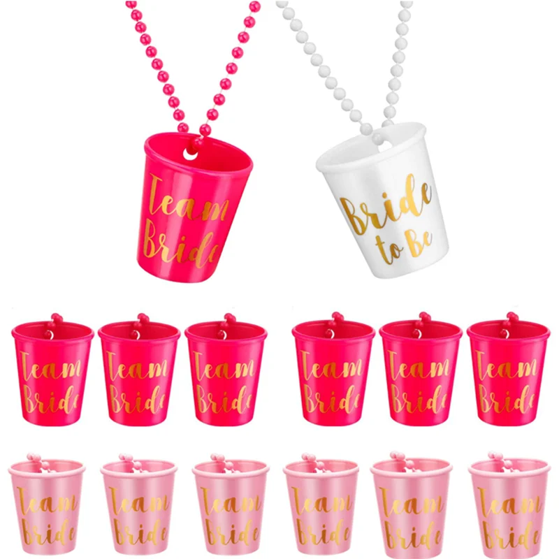 Bachelorette Party Decoration Team Bride Plastic Shot Glass Bride To Be Hen Party Bridal Shower Decor Mariage Bridesmaid Gift 
Bachelorette Party Decoration Team Bride Plastic Shot Glass Bride To Be Hen Party Bridal Shower Decor Mariage Bridesmaid Gift