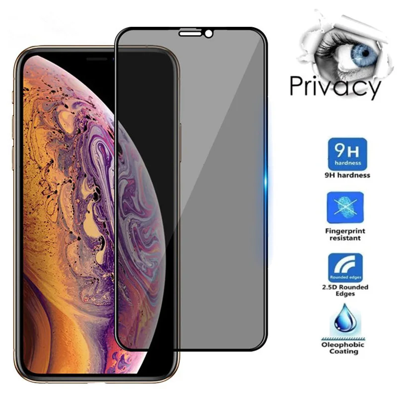 Противошпионская Защита экрана для iPhone 13 12 11 Pro XS Max XR закаленное стекло для iPhone 8 7 Plus полное покрытие пленка
Противошпионская Защита экрана для iPhone 13 12 11 Pro XS Max XR закаленное стекло для iPhone 8 7 Plus полное покрытие пленка