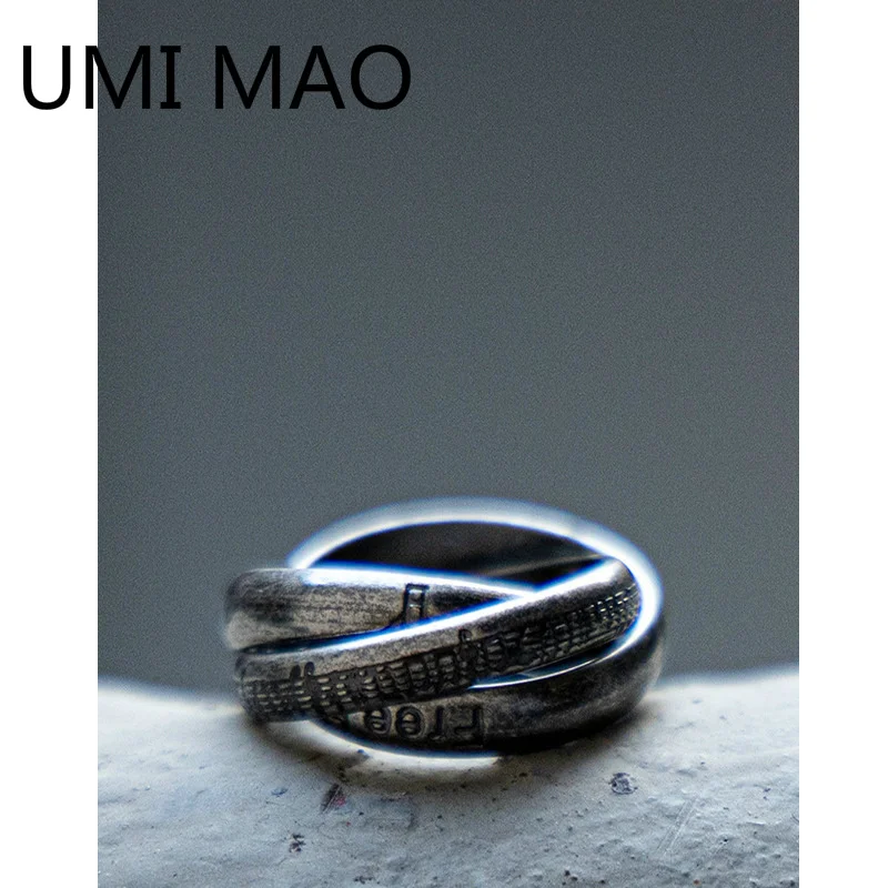 Три кольца UMI MAO с темным ветром для старого выпуска, одинаковое красное кольцо в виде сетки для мужчин и женщин, одинаковый стиль
Три кольца UMI MAO с темным ветром для старого выпуска, одинаковое красное кольцо в виде сетки для мужчин и женщин, одинаковый стиль