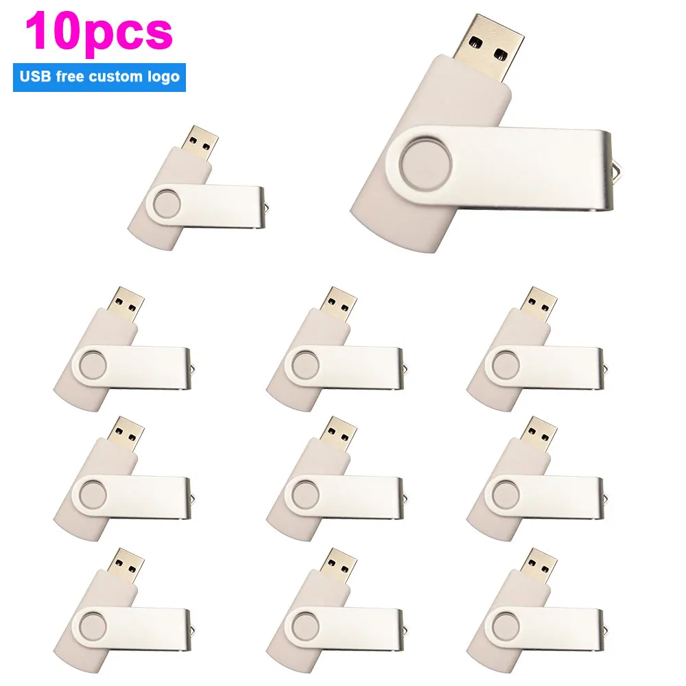 

USB-флеш-накопитель в металлическом корпусе, 128 ГБ, 64 ГБ, 32 ГБ, 16 ГБ, 10 шт./партия
