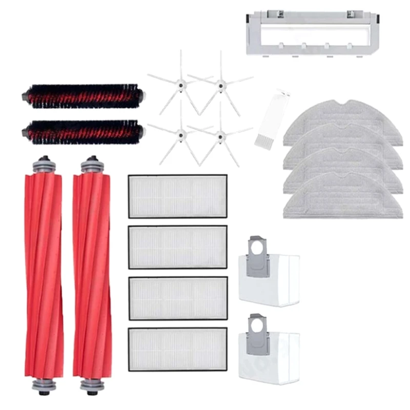 Main Side Brush Mop Hepa Filter Dust Bag Cleaning Rolling Brush For Roborock S7 Maxv Ultra S7 Pro Ultra Robot Vacuum
Main Side Brush Mop Hepa Filter Dust Bag Cleaning Rolling Brush For Roborock S7 Maxv Ultra S7 Pro Ultra Robot Vacuum