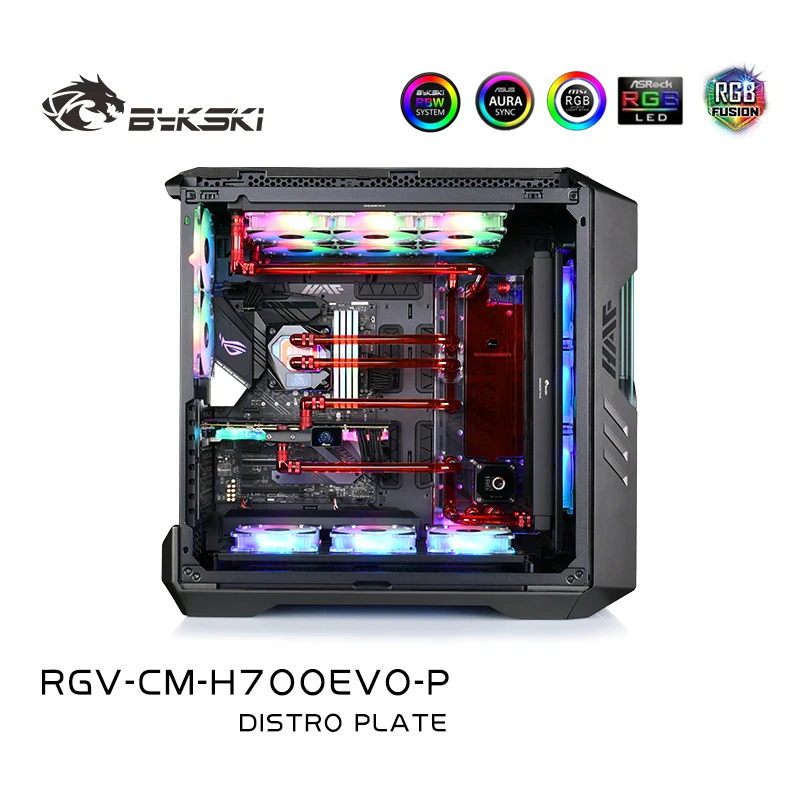 Bykski Waterway Cooling Kit For COOLER MASTER HAF 700EVO Case, 5V ARGB, For Single GPU Building, RGV-CM-H700EVO-P
Bykski Waterway Cooling Kit For COOLER MASTER HAF 700EVO Case, 5V ARGB, For Single GPU Building, RGV-CM-H700EVO-P
