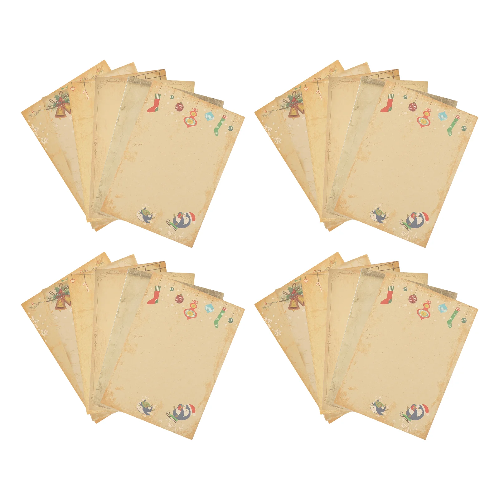 60 Pcs Christmas Stationery Eco-friendly Papers Creative Vintage Kraft Writing Style Blessing Classic
60 Pcs Christmas Stationery Eco-friendly Papers Creative Vintage Kraft Writing Style Blessing Classic