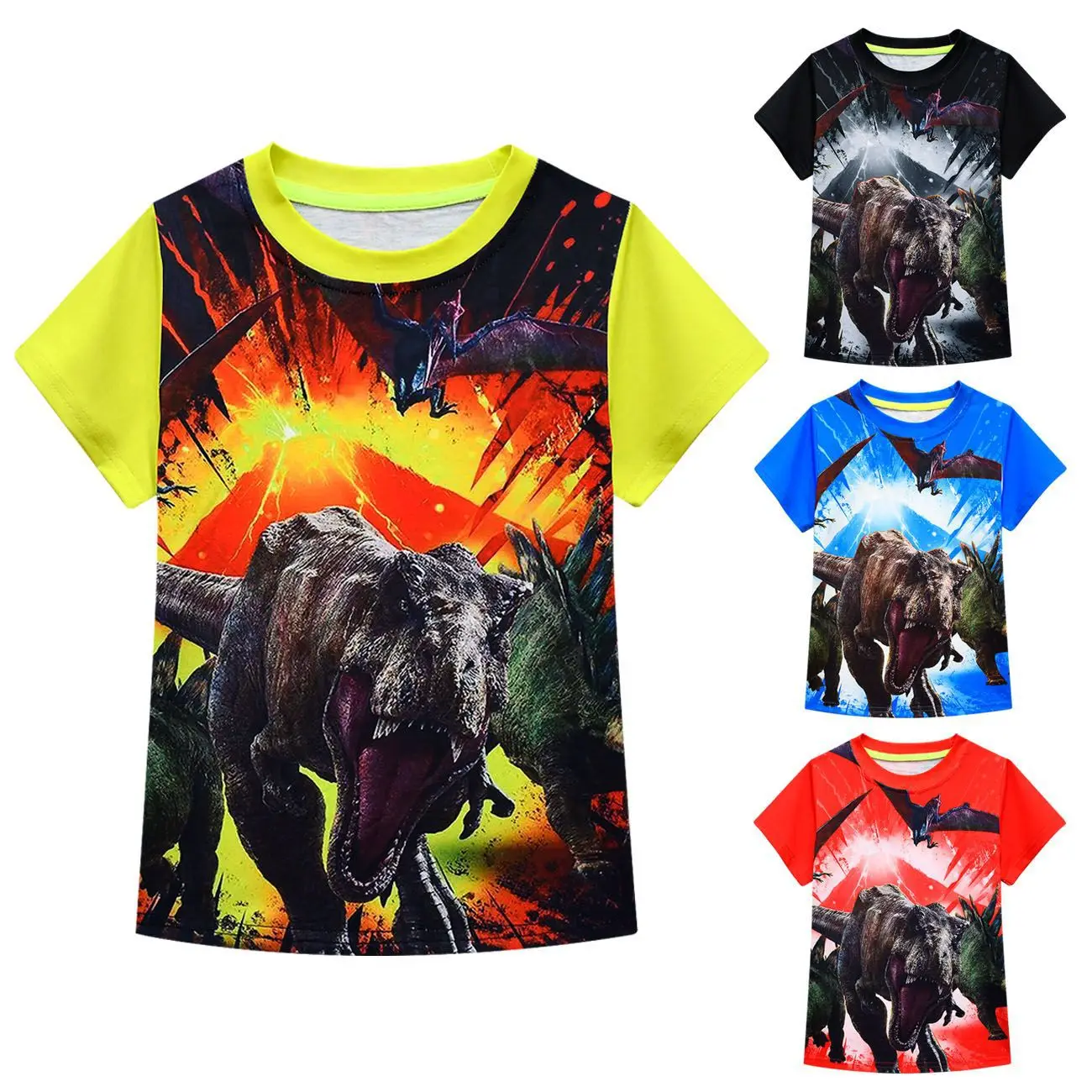 Kids Boys T-shirt Baby Jurassic Dinosaur War Tops Children Summer Print 3D Sweatshirt 4-14 Years Boy Girl Jurassic Park T Shirts
Kids Boys T-shirt Baby Jurassic Dinosaur War Tops Children Summer Print 3D Sweatshirt 4-14 Years Boy Girl Jurassic Park T Shirts