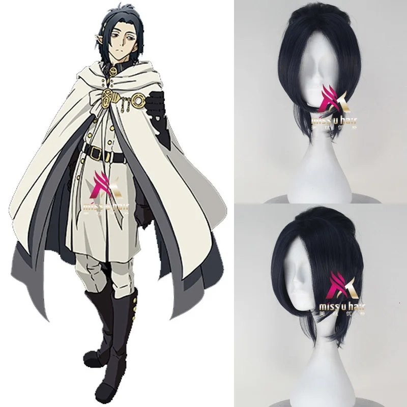 New Halloween party not seraphim from Extremity Rene Sim Gradient Resistant to Heat Cosplay Short Caucasus cap Free Wig
New Halloween party not seraphim from Extremity Rene Sim Gradient Resistant to Heat Cosplay Short Caucasus cap Free Wig