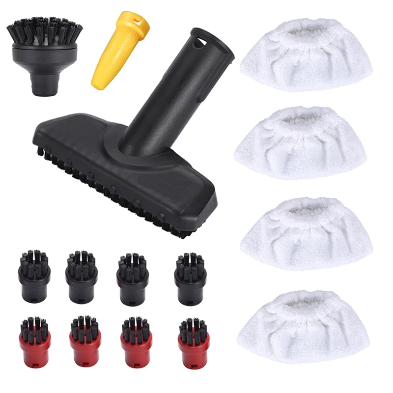Щетка для пароочистителя Karcher SC1 SC2 SC3 SC4 SC5 SC7, большая круглая щетка, Паровая тряпка
Щетка для пароочистителя Karcher SC1 SC2 SC3 SC4 SC5 SC7, большая круглая щетка, Паровая тряпка