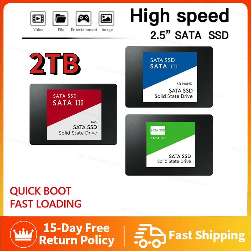 Original 2.5 Sata3 Hard Drive Disk ssd 500GB HDD High Speed Transfer 1TB 2TB SSD SATA 3 Internal Solid State For Laptop
Original 2.5 Sata3 Hard Drive Disk ssd 500GB HDD High Speed Transfer 1TB 2TB SSD SATA 3 Internal Solid State For Laptop