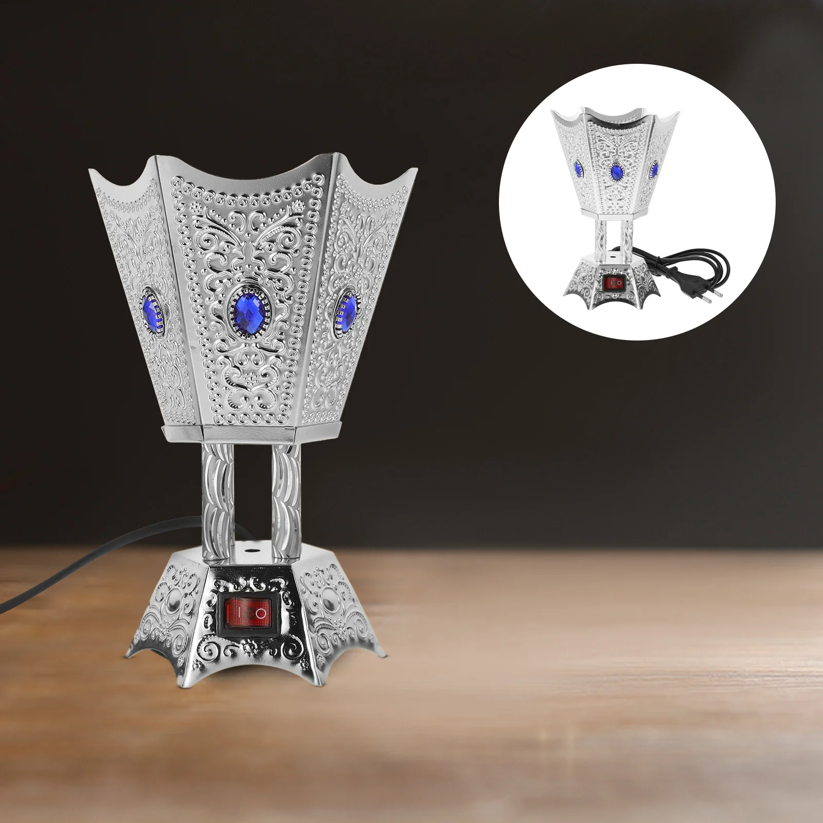 Aroma Burner Arabic Decor Burner Ornament Dining Room Decor Table Plug-in Burner Household Electric Burner
Aroma Burner Arabic Decor Burner Ornament Dining Room Decor Table Plug-in Burner Household Electric Burner