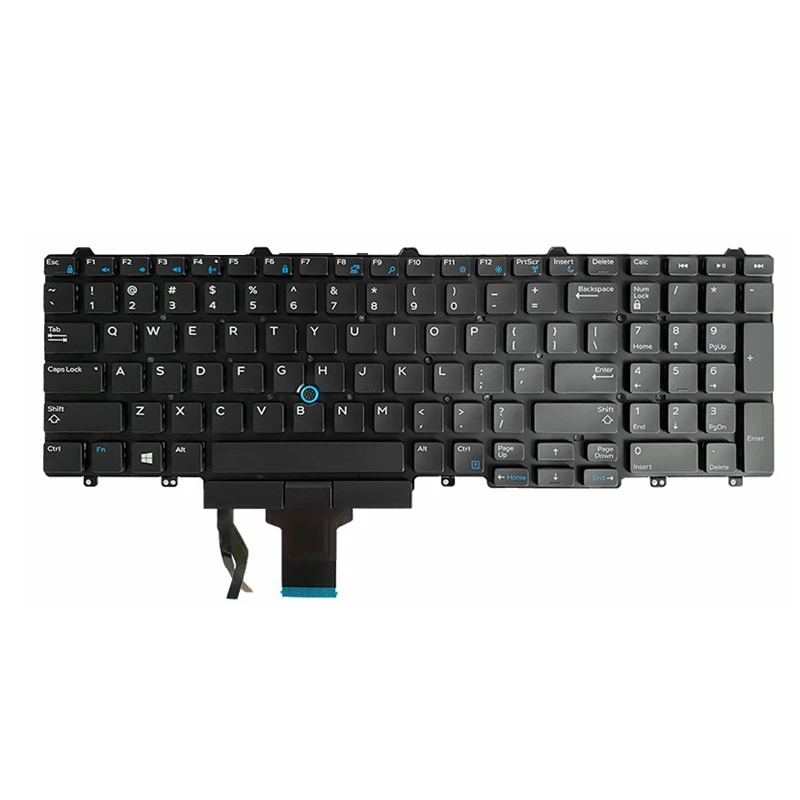 Новая английская клавиатура для ноутбука Dell Precision 15-3530 3530 M3530 P60F US
Новая английская клавиатура для ноутбука Dell Precision 15-3530 3530 M3530 P60F US
