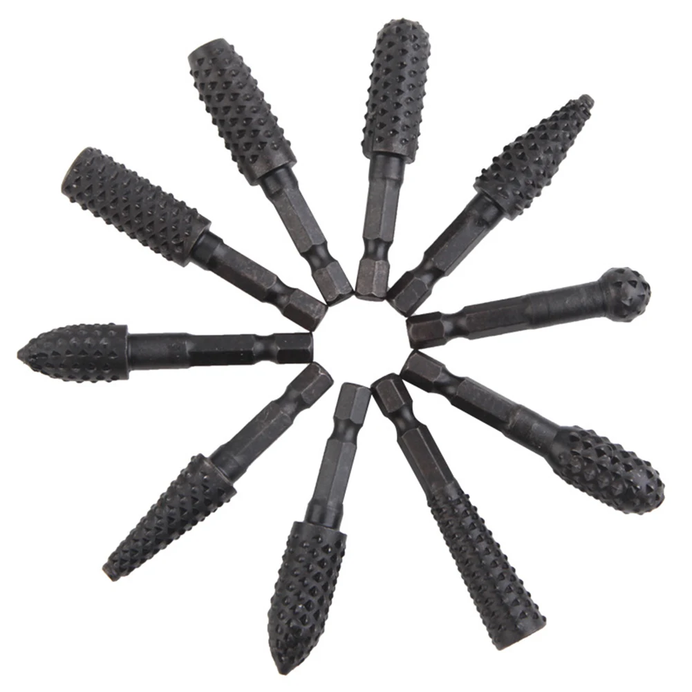 Brand New Carving File Rasp Rotary File Rasp File Drill Bits 10pcs 45 # Steel 6.35mm(1/4\\'\\') Hex Shank Durable
Brand New Carving File Rasp Rotary File Rasp File Drill Bits 10pcs 45 # Steel 6.35mm(1/4\\'\\') Hex Shank Durable