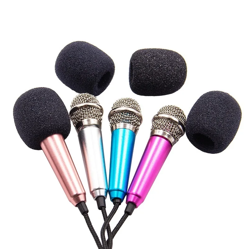 Mini Microphone Portable 3.5mm Stereo Studio Mic KTV Karaoke For Smart Phone Laptop PC Desktop Handheld Audio Microphone
Mini Microphone Portable 3.5mm Stereo Studio Mic KTV Karaoke For Smart Phone Laptop PC Desktop Handheld Audio Microphone