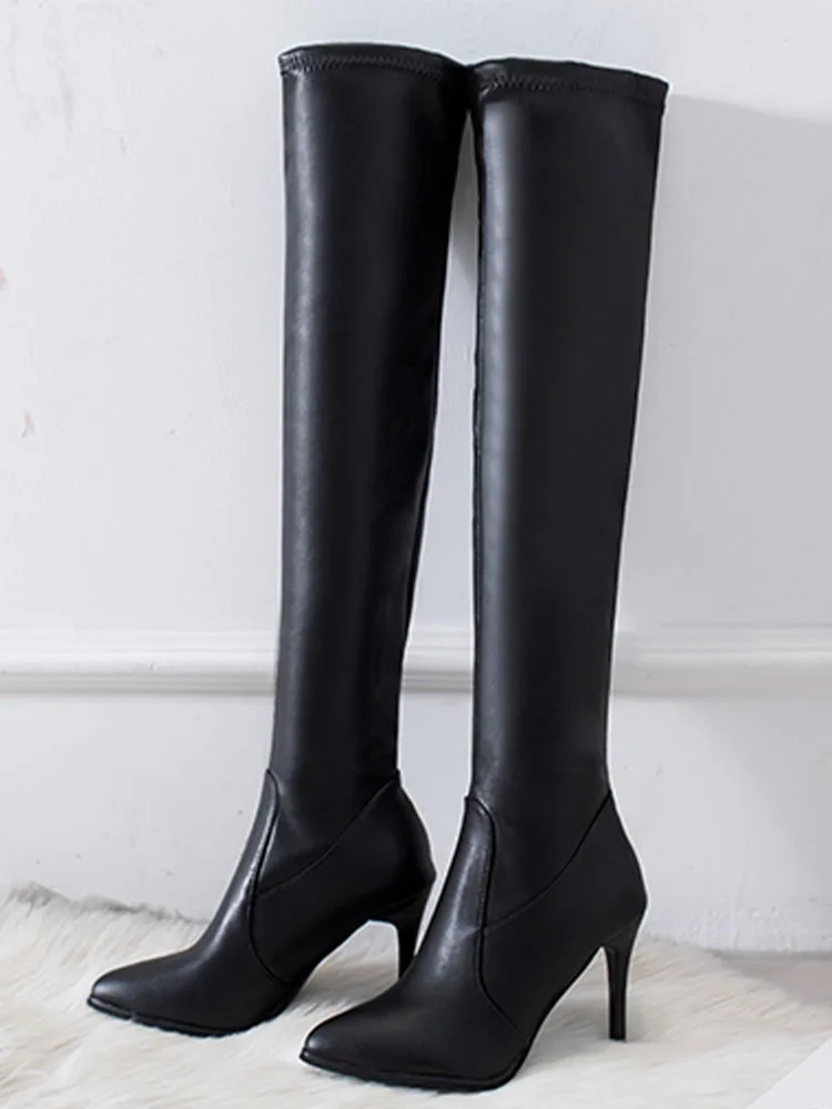 Women Over The Knee High Heels Boots Winter 2022 New Fashion Party Sexy Pumps Casual Ladies Shoes Goth Stilettos Motocycle Botas
Women Over The Knee High Heels Boots Winter 2022 New Fashion Party Sexy Pumps Casual Ladies Shoes Goth Stilettos Motocycle Botas