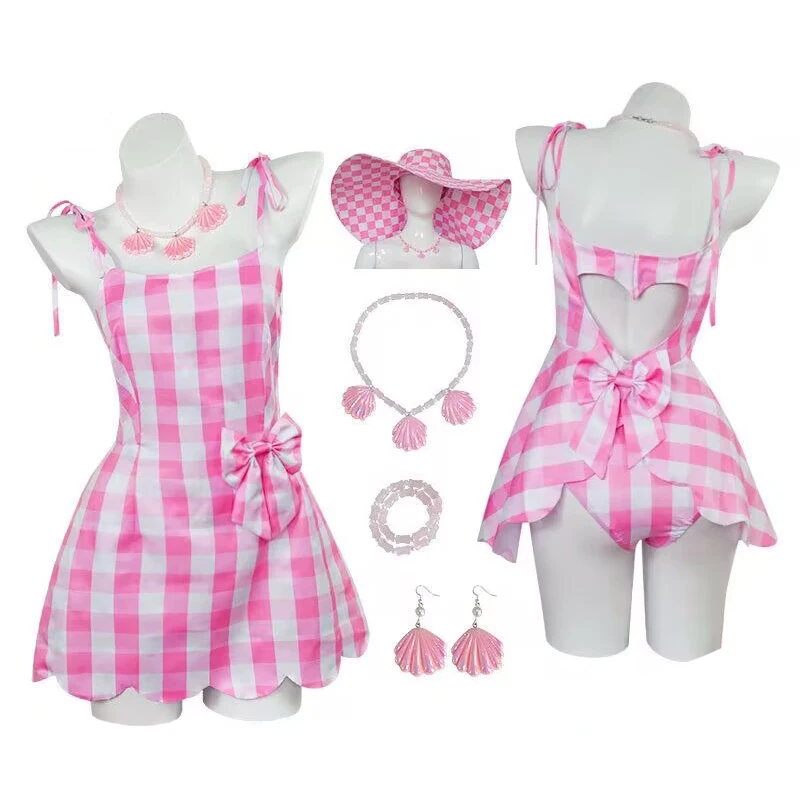 Cosplay Costume Plaid Dress for Women Margot Robbie Kids Cosplay Skirt Clothe Suit Halloween Movie Uniform
Cosplay Costume Plaid Dress for Women Margot Robbie Kids Cosplay Skirt Clothe Suit Halloween Movie Uniform