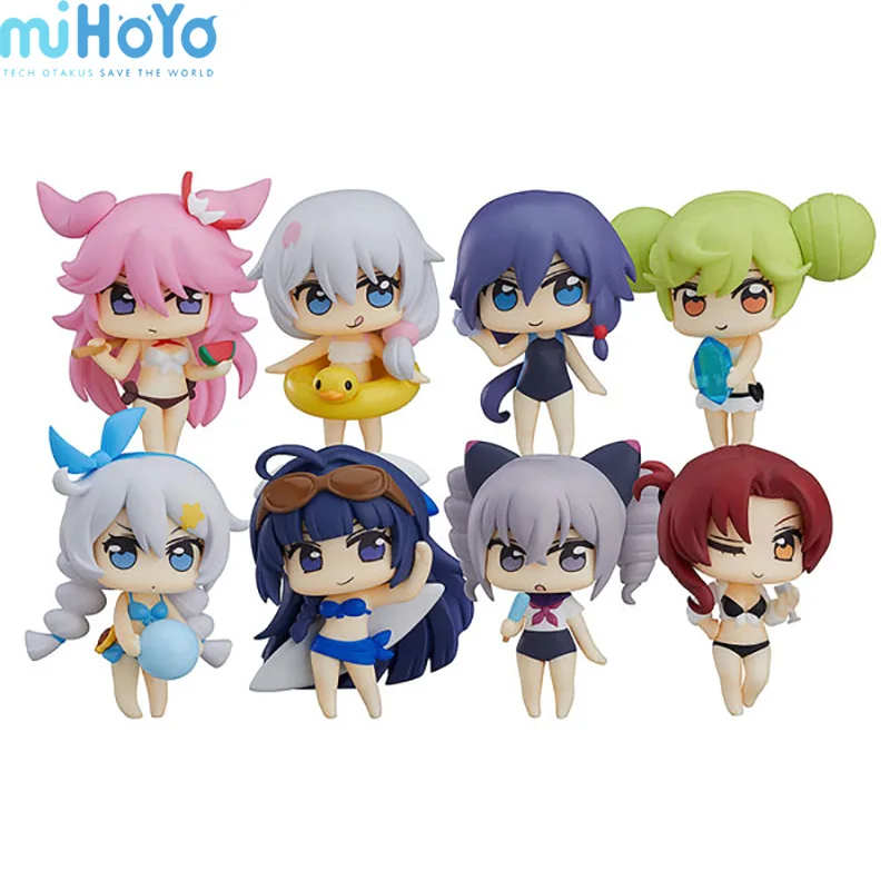 Stock Original MiHoYo Honkai Impact 3 Yae Sakura Kiana Kaslana Bronya Zaychik Reunion In Midsummer Q Version Action Figure Toy
Stock Original MiHoYo Honkai Impact 3 Yae Sakura Kiana Kaslana Bronya Zaychik Reunion In Midsummer Q Version Action Figure Toy