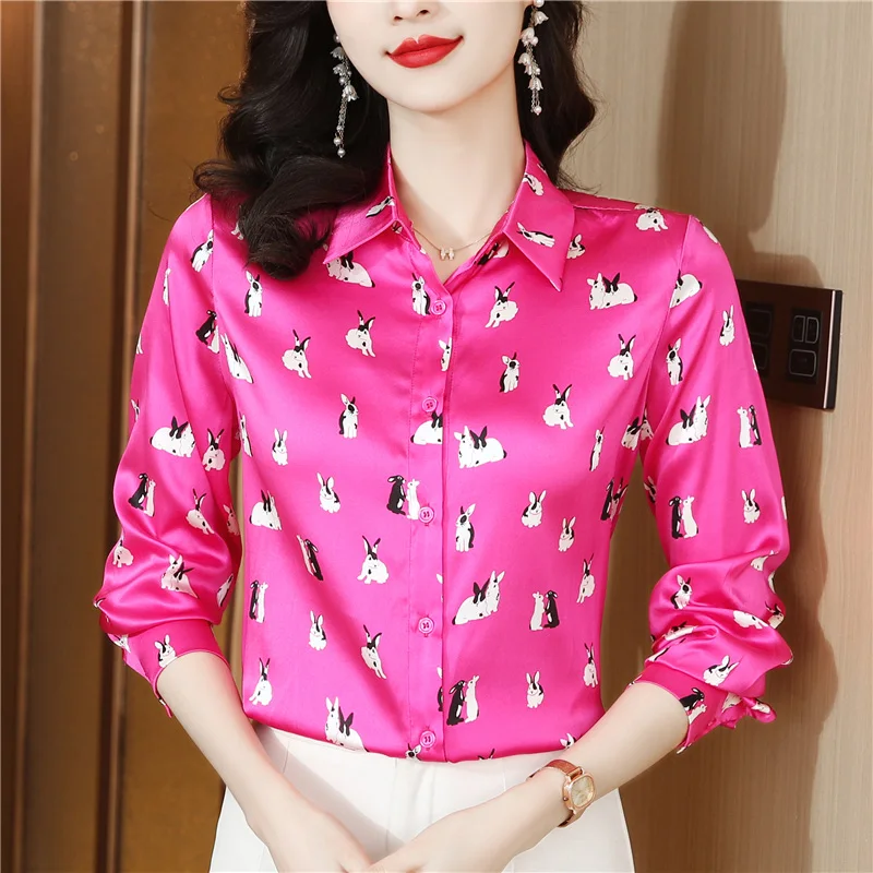 Fashion printing ladies shirts New elegant Women's Blouses 2023 Spring Autumn Long Sleeve Shirts Tops Blusas Mujer
Fashion printing ladies shirts New elegant Women's Blouses 2023 Spring Autumn Long Sleeve Shirts Tops Blusas Mujer