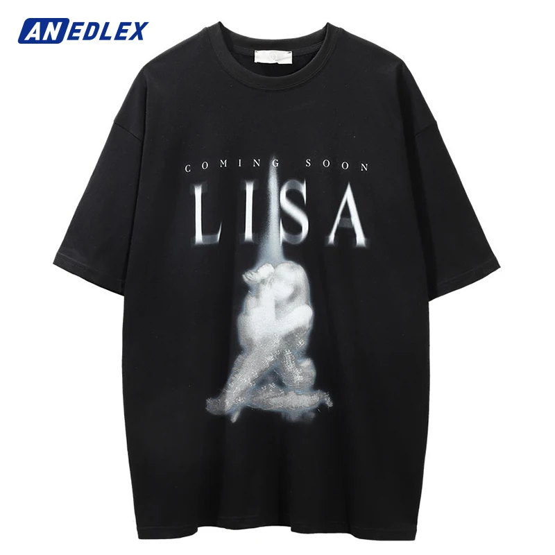 Hip Hop Men T-Shirt Streetwear illusory Graphic Letter Printed T Shirt Harajuku Loose Tshirt Women 2022 Summer Short Sleeve Tops
Hip Hop Men T-Shirt Streetwear illusory Graphic Letter Printed T Shirt Harajuku Loose Tshirt Women 2022 Summer Short Sleeve Tops