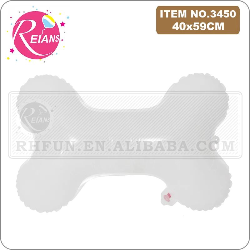 Фольгированный воздушный шар в форме кости 
Фольгированный воздушный шар в форме кости