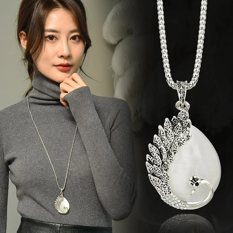 Autumn and Winter Sweater Chain Pendant Clothes Accessories Temperament Fashion Trendy New in Long Jewelry Necklace Women
Autumn and Winter Sweater Chain Pendant Clothes Accessories Temperament Fashion Trendy New in Long Jewelry Necklace Women