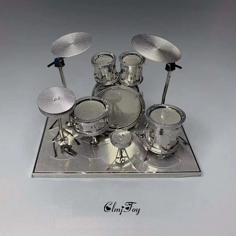 ClmjToy Simulation Drum Model 3D Metal Assembled Toy Assembled Model Adult Jigsaw DIY Assembled Birthday Gift For Boyfriend
ClmjToy Simulation Drum Model 3D Metal Assembled Toy Assembled Model Adult Jigsaw DIY Assembled Birthday Gift For Boyfriend