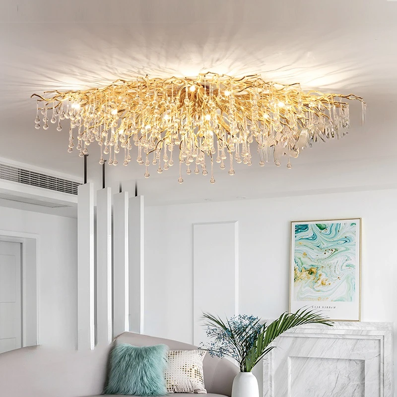Decoration Light Nordic LED Crystal Chandeliers Gold Luxury Lighting Chandelier for Bedroom Dining Living Room Kitchen Light
Decoration Light Nordic LED Crystal Chandeliers Gold Luxury Lighting Chandelier for Bedroom Dining Living Room Kitchen Light