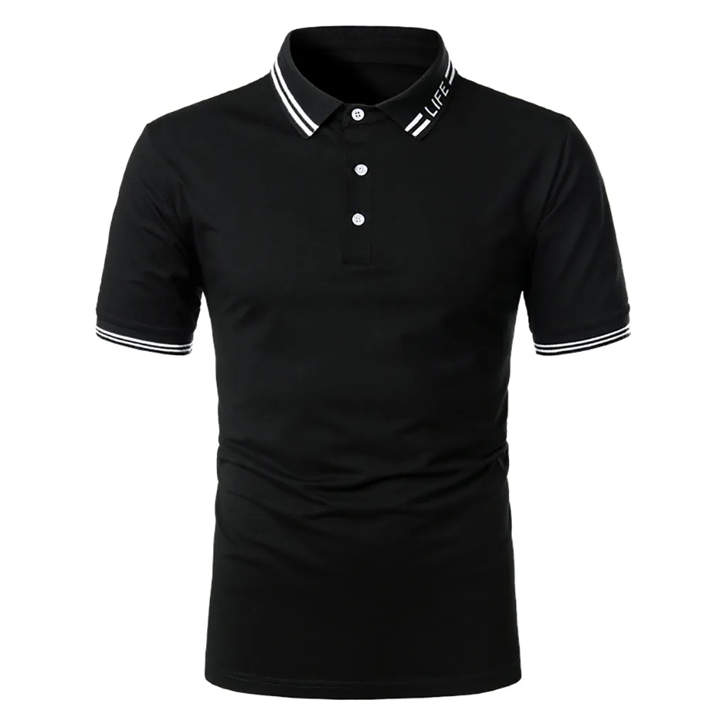 T Shirt Long Sleeve Fashion Mens Slim Stripe Short Sleeve Button Pullover Shirt Casual T-Shirt Tops Oversized Tops Men
T Shirt Long Sleeve Fashion Mens Slim Stripe Short Sleeve Button Pullover Shirt Casual T-Shirt Tops Oversized Tops Men