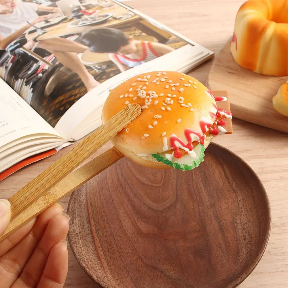 8Pcs Wood Environment Protection Food Clip 18CM Sandwich Hamburger Sugar Cube Bamboo Tweezers Clean Sanitary Cook Accessories
8Pcs Wood Environment Protection Food Clip 18CM Sandwich Hamburger Sugar Cube Bamboo Tweezers Clean Sanitary Cook Accessories